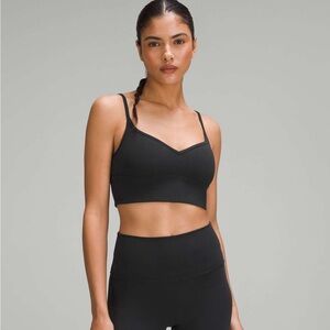 SOLD**** Lululemon Athletica Black Sweetheart Align Sports Bra